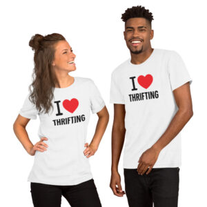 I Heart Thrifting Unisex t-shirt